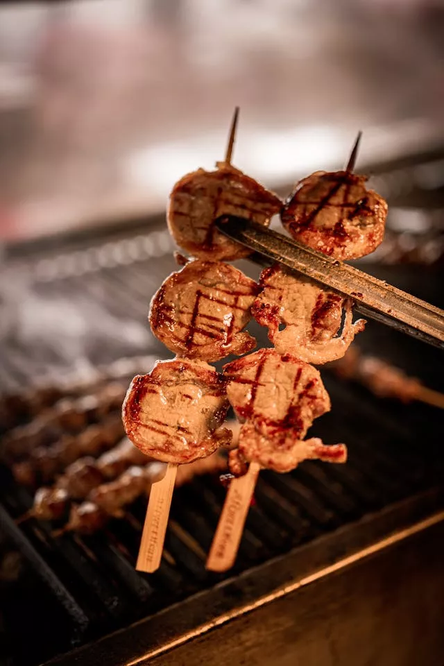 Freshly made doner kebab from Sergios in Kirk Hallam